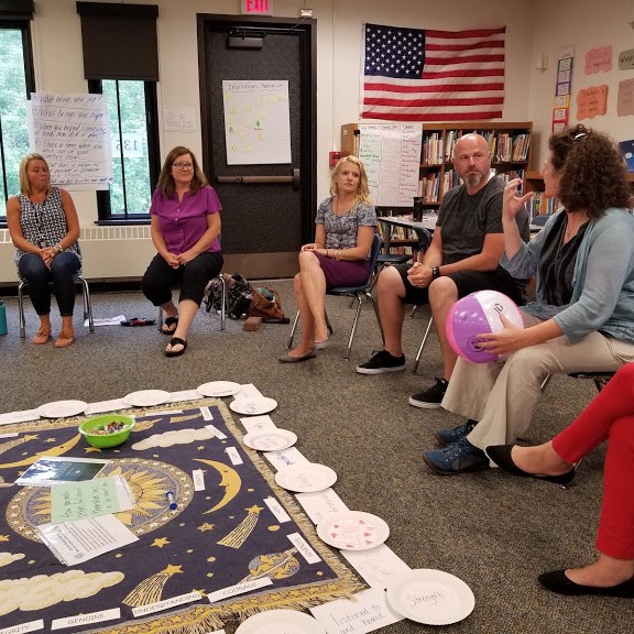 Training teachers to facilitate classroom-based restorative circles