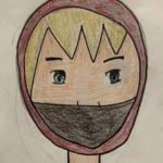 Anime drawing by Sha'kaysia. Social-emotional learning in Special Education.
